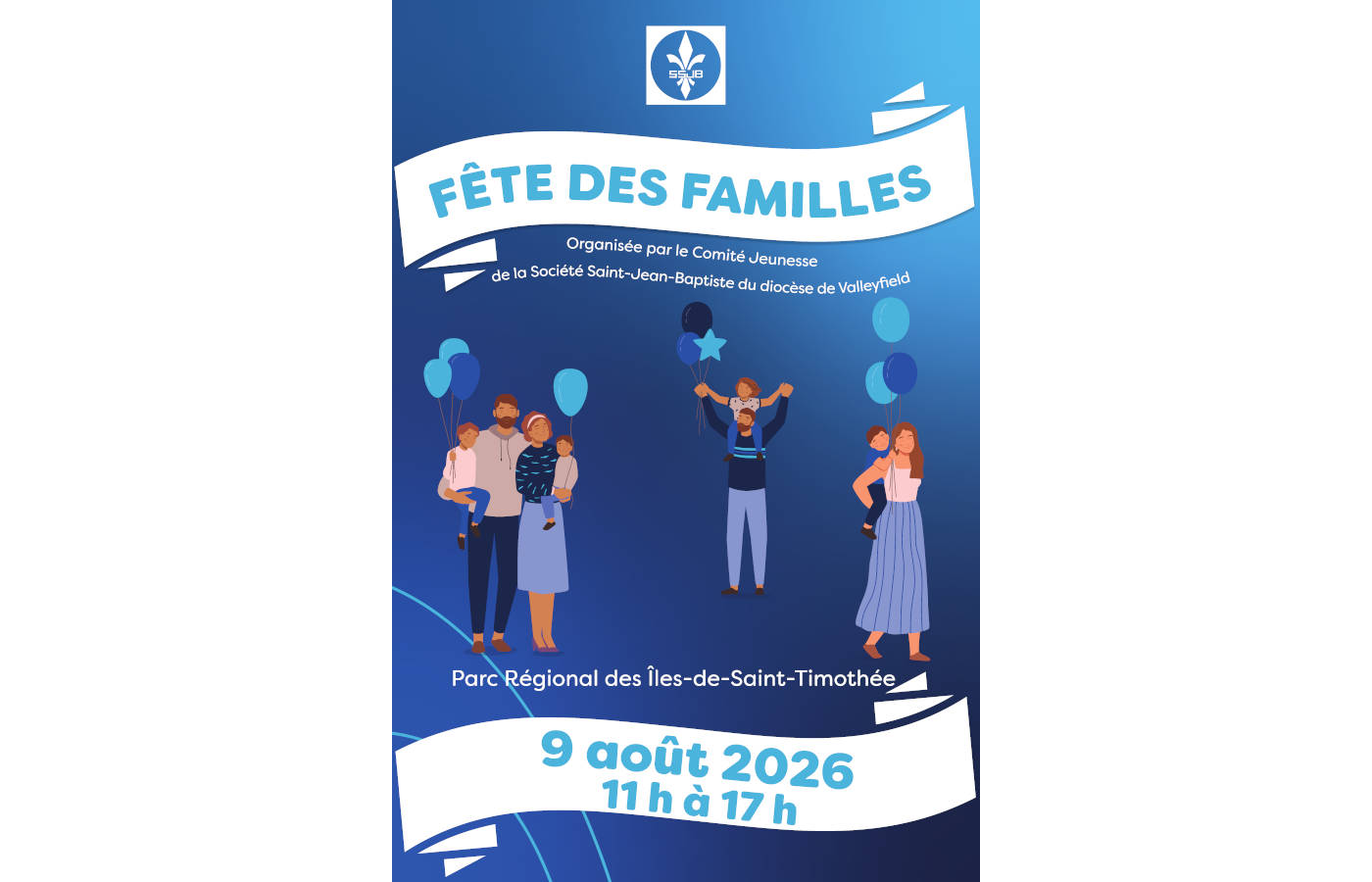 Le Comité jeunesse SSJB organise une Fête des familles